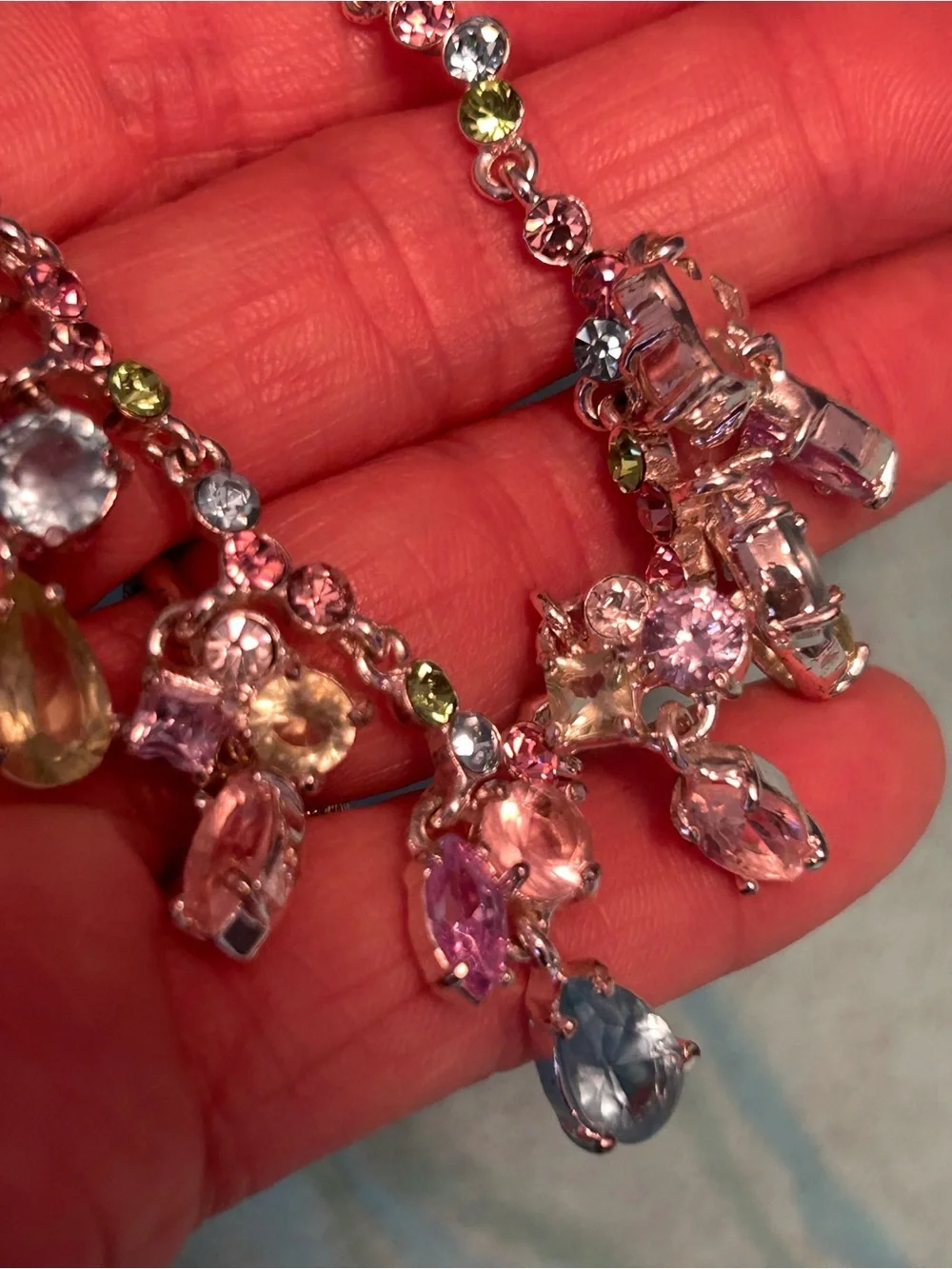 Stunning Napier crystal necklace - Picture 2 of 6
